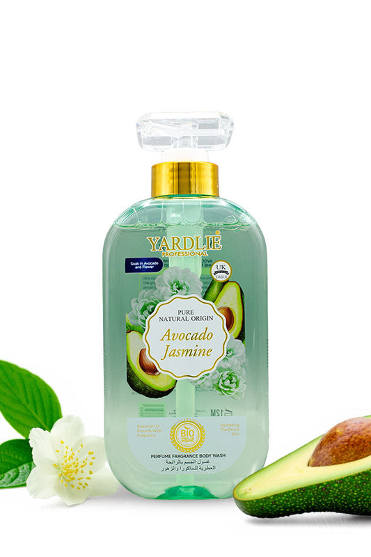 Yardlie Avocado & Jasmine Perfume Fragrance Body Wash 500ml