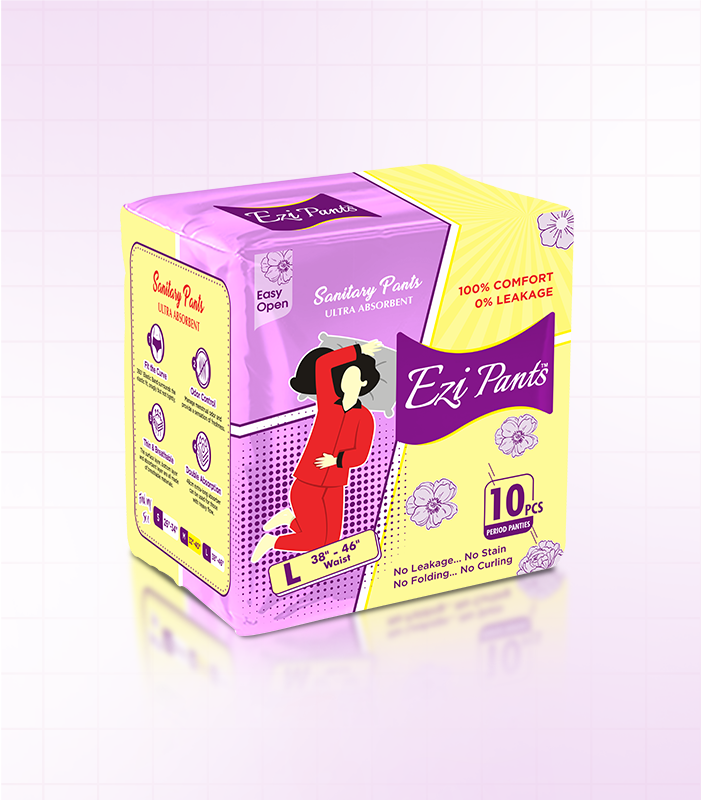 EziPants sanitary pants features