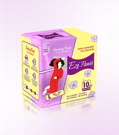 EziPants sanitary pants features