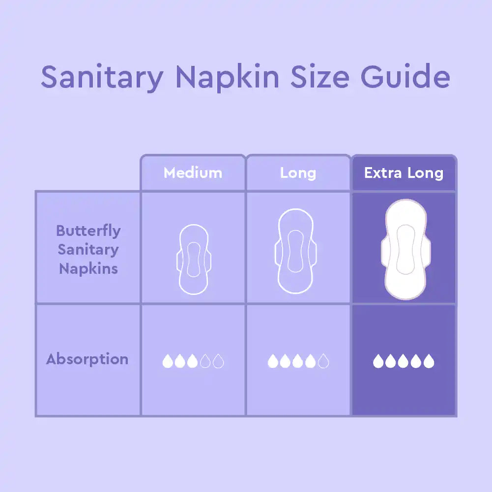 Butterfly Long Ultra Big Saver XXL pads extra long size