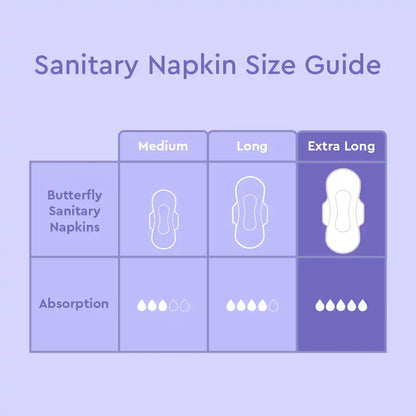 Butterfly Long Ultra Big Saver XXL pads extra long size