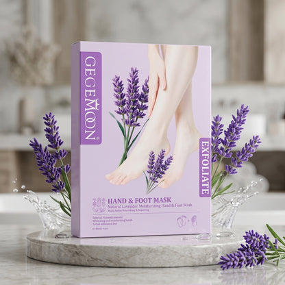 GEGEMOON Hand & Foot Mask Set Deep Moisturizing Softening Exfoliating Treatment